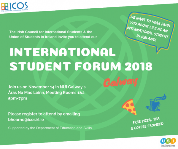 International Student Forum 2018 Galway