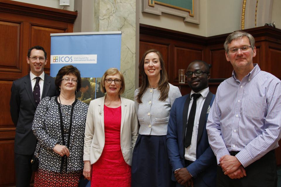 Minister Jan O'Sullivan at Diverse Voices launch