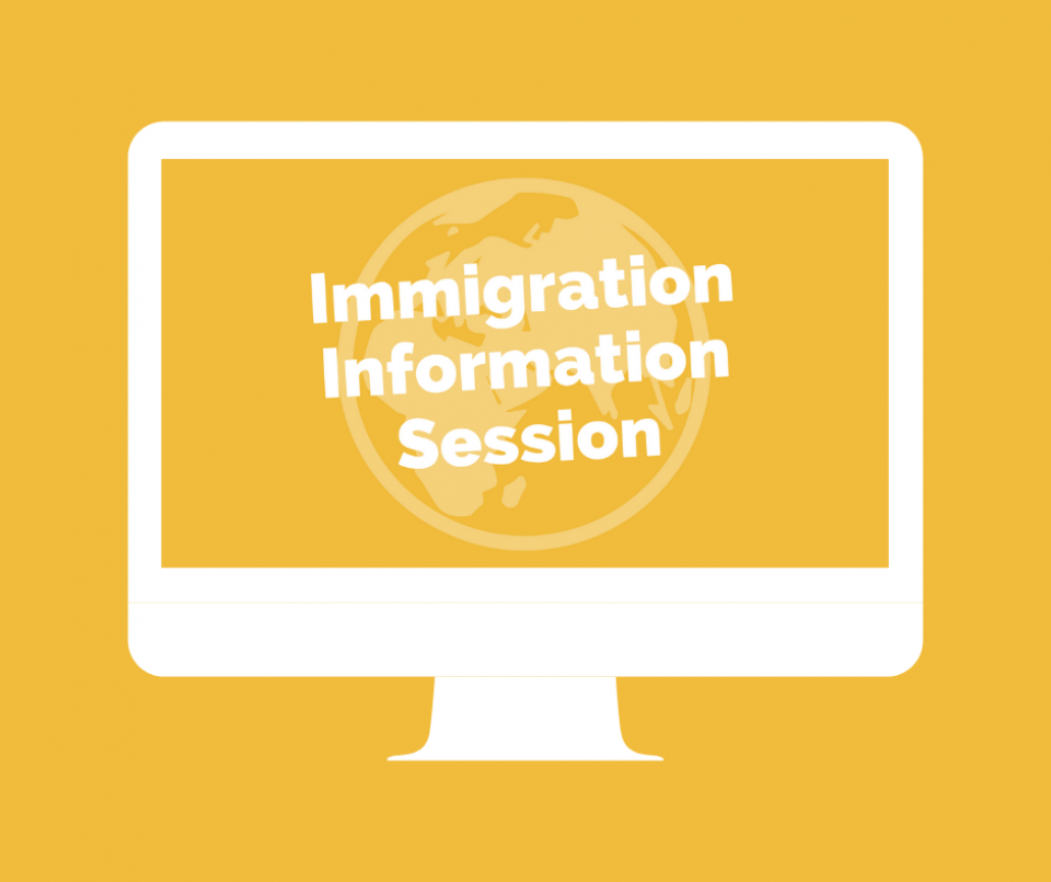 Immigration Information Session Online